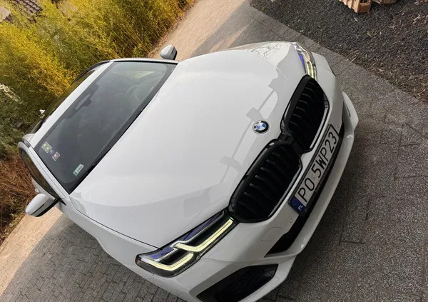 samochody osobowe BMW Seria 5 cena 247000 przebieg: 89975, rok produkcji 2020 z Poznań